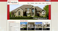 Desktop Screenshot of bigomaharealty.com